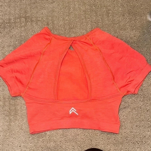 Oner Active Effortless Seamless Short Sleeve Crop Top XS - Picture 6 of 6